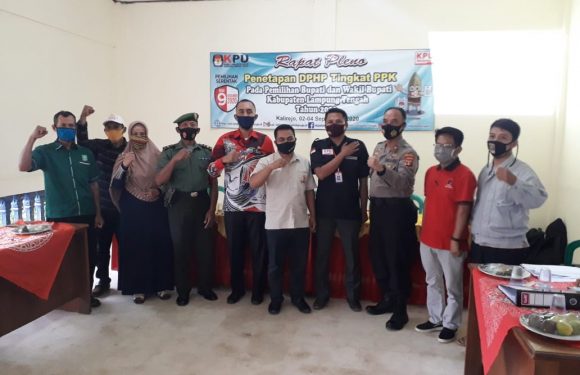 PPK Kalirejo Gelar Rapat Pleno Penetapan DPHP