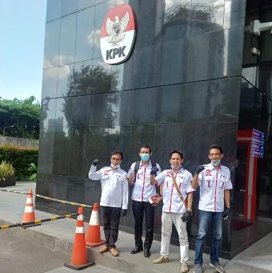 Soal Lelang Proyek, Ormas di Lamteng Lapor KPK dan Mabes Polri