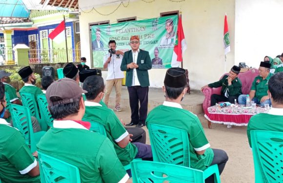 Ardito Wijaya Lantik DPAC dan DPRt PKB Kecamatan Punggur
