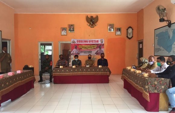 Jelang Pilkada Serentak, Polsek Punggur Gelar Cooling System