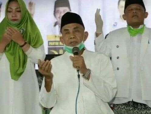 Nessy-Imam Imbau Warga Tidak Golput dan Ikuti Prokes