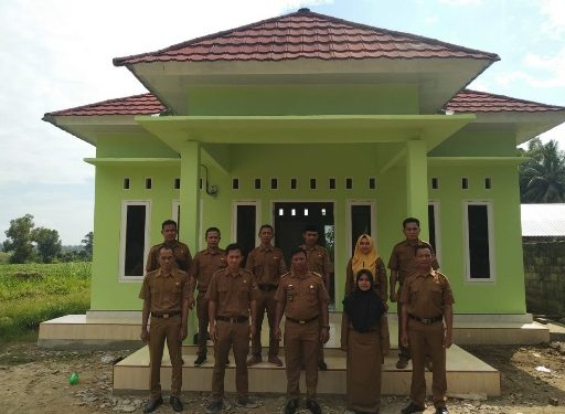 Kampung Donoarum Realisasikan Dana Desa 2020 Bangun Poskesdes