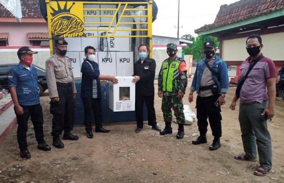 Logistik Pilkada Lamteng Tiba di Kecamatan Trimurjo