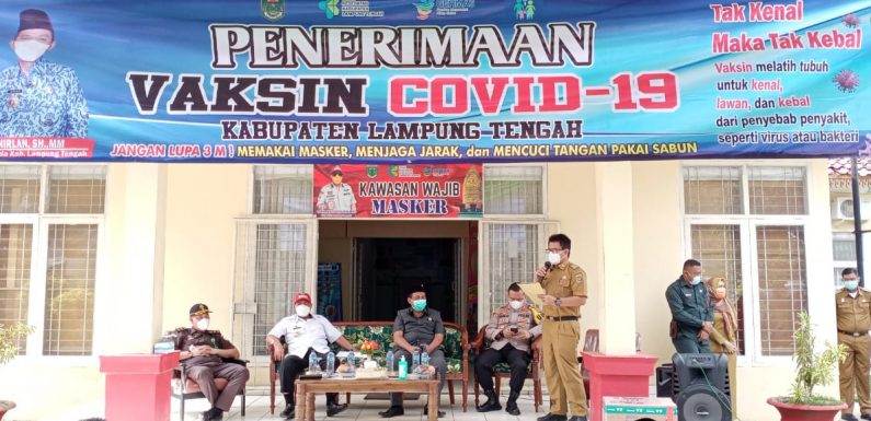 Pejabat Forkopimda dan Nakes Sasaran Pertama Vaksinasi Covid-19 di Lamteng