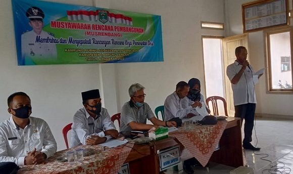 Kampung Purwoadi Gelar Musrenbang Tahun Anggaran 2022