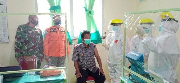 Menjadi Peserta Pertama, Kapuskes Punggur Yakin Vaksinasi Jalan Terbaik