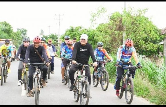 Tingkatkan Imun Tubuh di Masa Pandemi Covid-19, Musa Ahmad Gowes Sepeda