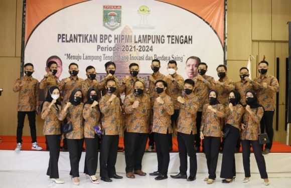 Pengurus HIPMI Lamteng Periode 2021-2024 Resmi Dilantik