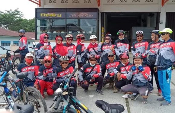 KSP Plus Gencarkan Budaya Semangat Sehat dengan Gowes Bersama