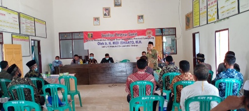 Midi Iswanto Sosialisasikan Perda Nomor 3 Tahun 2020 di Trimurjo