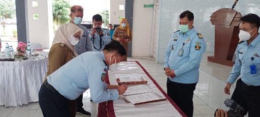 Kadivpas Kemenkumham Lampung Resmi Buka KPK di Lapas Kelas IIB Gunungsugih