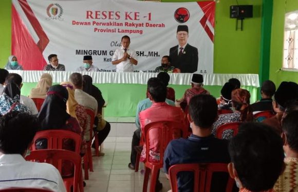 Mingrum Gumay Serap Aspirasi Masyarakat di Bumiratu Nuban