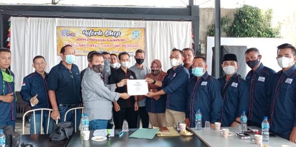 Jelang Pelantikan Kepengurusan Anggota, SMSI Lamteng Gelar Workshop