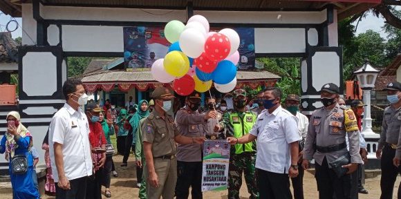 Rejo Asri Dinobatkan Sebagai Kampung Tangguh Nusantara