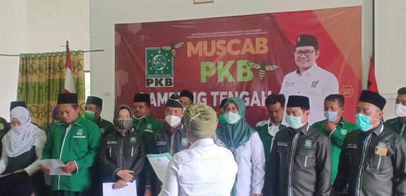 Hasil Muscab, Ketua PKB Lamteng Terpilih di Luar Usulan