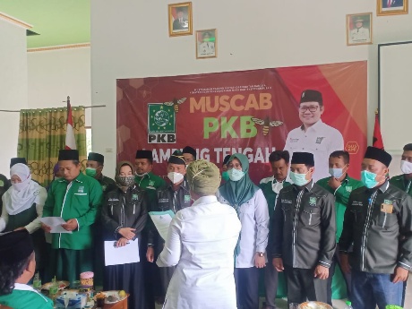 Begini Pesan Lulu Nur Hamidah saat Muscab PKB Lamteng