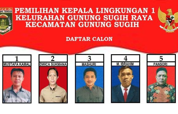 Jelang Pilkaling 8 Lingkungan, Ini Pesan Lurah Gunungsugih Raya