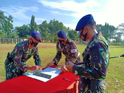 Kompol Saifullah Pimpin Sertijab Danki 3 Batalyon B Pelopor