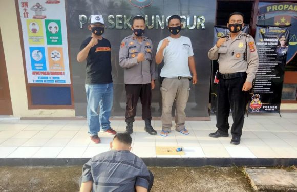 Sedang Menunggu Pembeli, Pengedar Sabu Dibekuk Jajaran Polsek Punggur