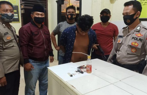 Gerebek Pesta Narkoba, Polsek Seputihsurabaya Ringkus Satu Tersangka