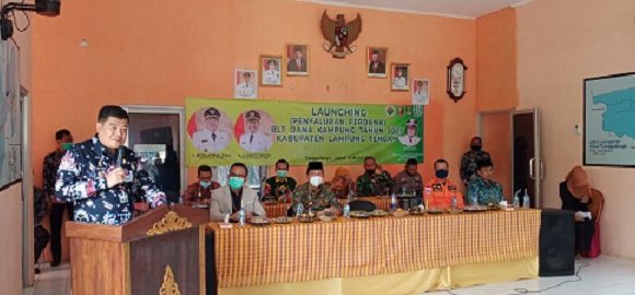 Launching Perdana BLT di Punggur, Bupati Musa; Jangan Hanya Beri Ikan, Tapi Kailnya Juga