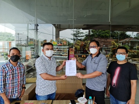 Nahkodai Gapeknas, Sidik Siap Sinergi Bantu Pemerintah Membangun Lamteng