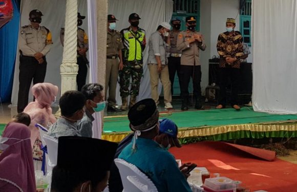 Datangi Pesta Pernikahan, Kapolsek Rumbia Imbau Taat Prokes