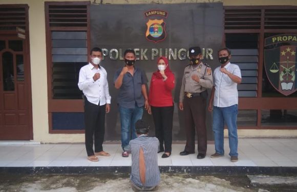 Dibantu Warga, Kanit Reskrim Polsek Punggur Tangkap Pencuri HP