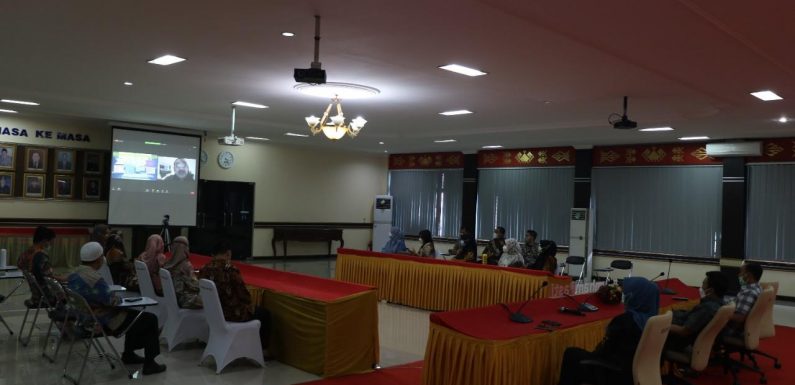 Kanwil Lampung Ikuti Rapat Persamaan Persepsi Tindaklanjut PermenPAN RB No. 8 Tahun 2021
