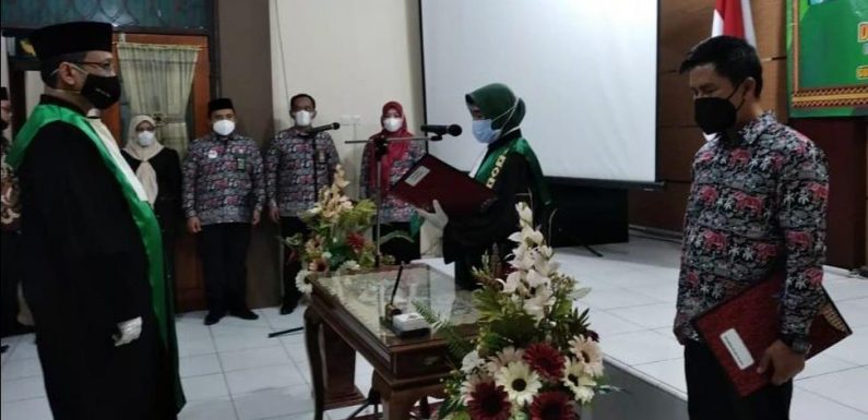 Yopie Azbandi Aziz Resmi Dilantik Sebagai Wakil PA Kelas IB Gunungsugih