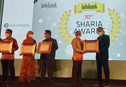 BPRS Rajasa Lamteng Kembali Ukir Prestasi Melalui Infobank Sharia Award 2021