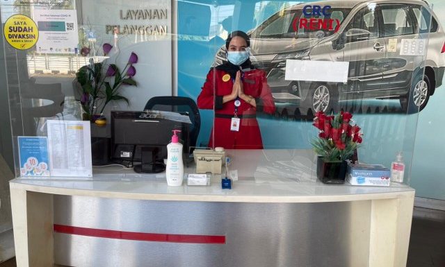 Dealer Tunas Toyota Bandarjaya Beri Layanan Customer dengan Prokes Ketat