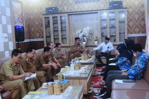 Wabup Ardito Sambut Kunker Ombudsman Perwakilan Lampung