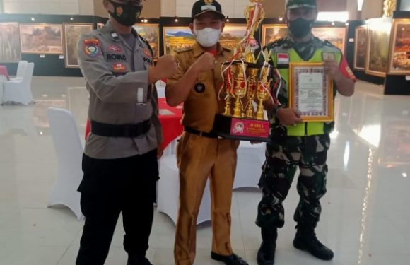 Kasat Binmas Polres Lamteng Dampingi Juara 1 Lomba Tiga Pilar di Mapolda Lampung
