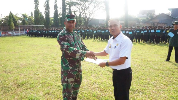 643 Siswa Ikuti MPLS di SMKN 2 Terbanggibesar dengan Peningkatan Kedisiplinan dari TNI