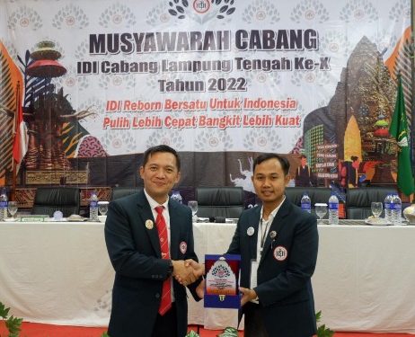 Hasil Muscab, dr. Muji Nurdiyanto Terpilih sebagai Ketua IDI Lamteng Masa Bakti 2022-2025