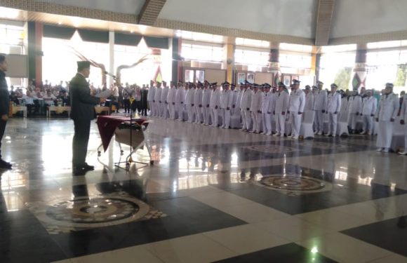 Lantik 82 Kakam Terpilih, Bupati Musa ; Bekerjalah Sesuai Aturan yang Ada