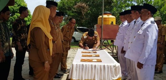 Empat Jabatan Kakam di Buminabung Diserahterimakan