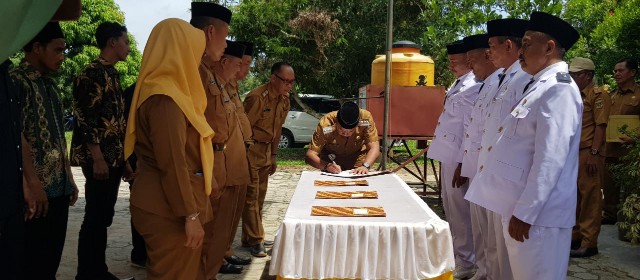 Empat Jabatan Kakam di Buminabung Diserahterimakan