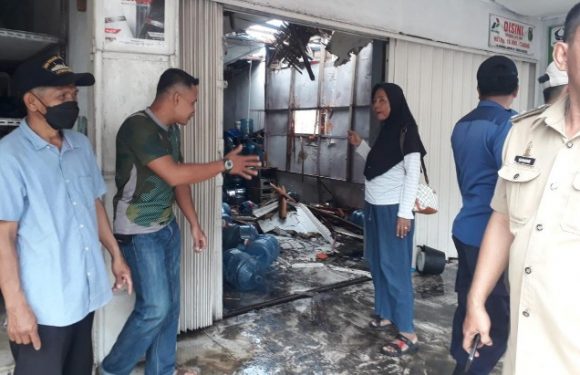 Penyebab Kebakaran Ruko di Pasar Adipuro Akibat Korseliting Listrik, Tiga Damkar Diturunkan