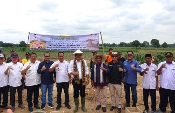 Bupati Musa Ahmad Gandeng PT Bukit Asam, Bangun Pompa Air Tenaga Surya di Seputihmataram