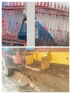 Parah, Pagar Rumah Warga Trimurjo yang Baru akan Dipasang Malah Raib Digondol Maling