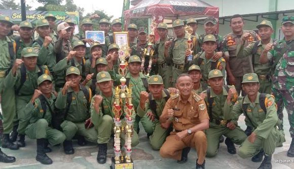 Lomba Linmas se-Lamteng, Kecamatan Trimurjo Sabet Tiga Juara