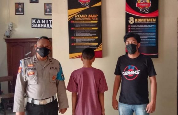 Dua Kali Cabuli Teman Dekat, Pelajar SMA Diciduk Tekab 308 Polsek Bumiratunuban