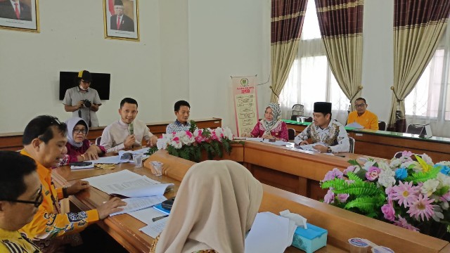 Bapemperda dan Bappeda Lamteng Bahas Raperda Perumahan dan Pemukimam Kumuh