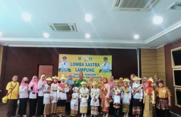 PKD Lamteng Berlangsung Meriah, Ada Lomba Egrang Batok Kelapa hingga Sastra Daerah