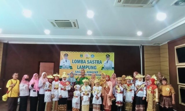 PKD Lamteng Berlangsung Meriah, Ada Lomba Egrang Batok Kelapa hingga Sastra Daerah