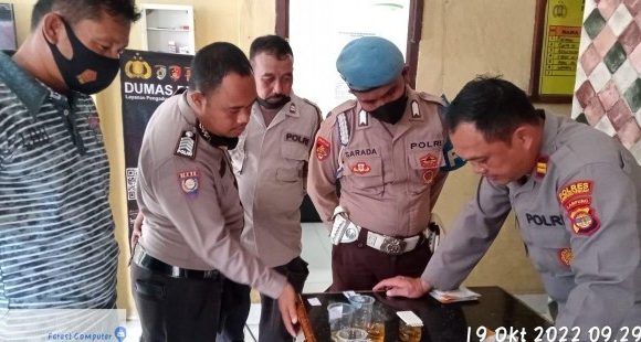 Tes Urine Dadakan Anggota Polsek Rumbia, Begini Hasilnya