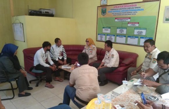 Satpol PP Lamteng Adakan Pembinaan untuk PKL Pasar Bandarjaya