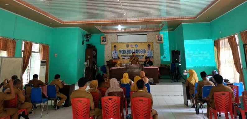 Disdikbud Lamteng Gelar Workshop Dapobud, Paparkan Mekanisme Pendataan Objek Kebudayaan